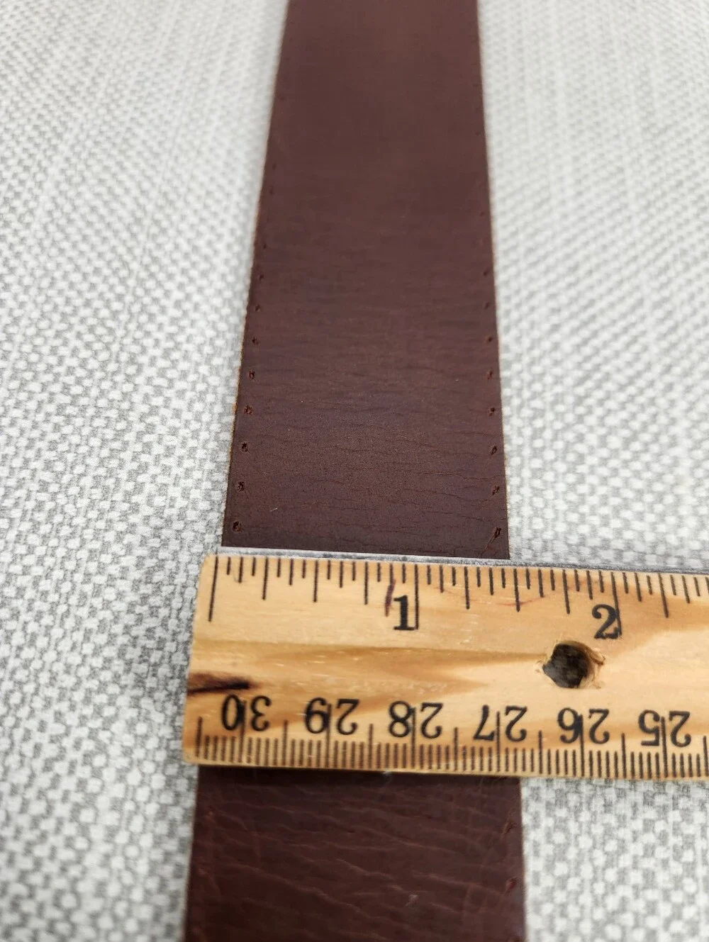 Cremieux Size 34 Brown Leather Belt